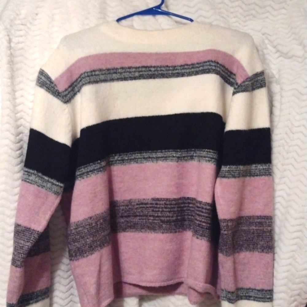 Oversized COMFY Crew Neck Sweater Rain and Rose Size M